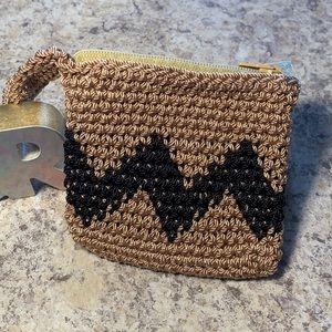 Zig-Zag Crochet Coin Purse